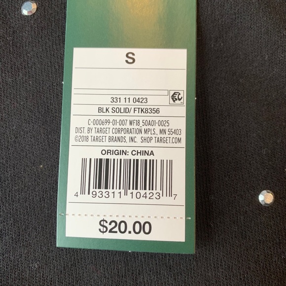 Black Sweater with Rhinestones - Picture 5 of 5